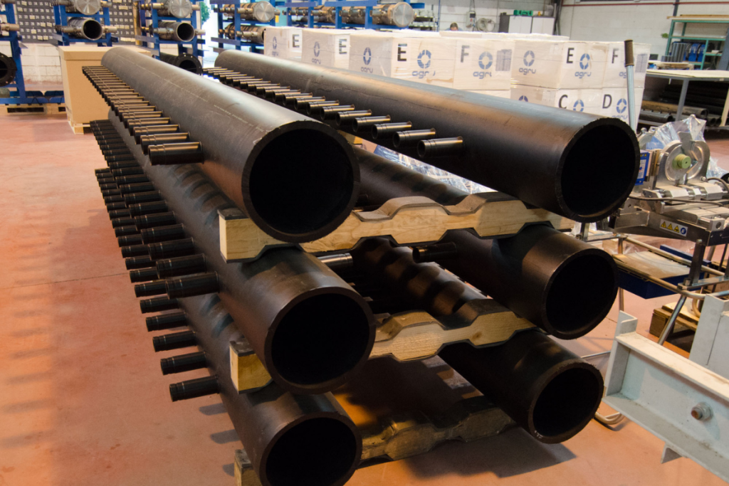 Colectores de polietileno