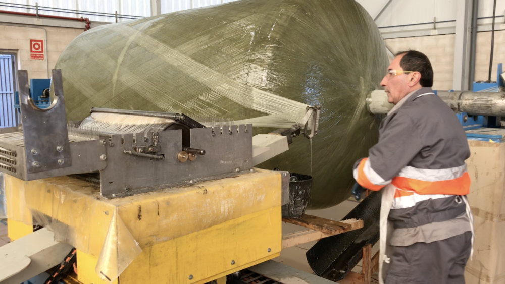 Filament Winding (Enrollamiento Helicoidal)